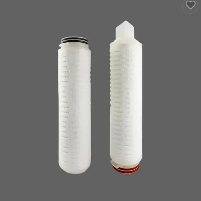 Un bon prix. Pp micro ont plissé l'élément filtrant de l'eau pour le système d'osmose d'inversion en ligne