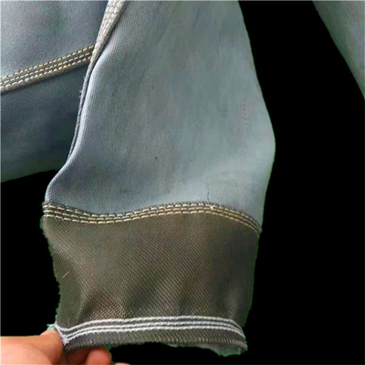 Un bon prix. Alcalin acide tissé de fibre de verre d'armure anti anti de tissu noir de filtre en ligne