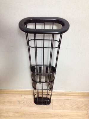 Un bon prix. Sachet filtre de la poussière ronde de style, cage de filtre de l'acier inoxydable SS304 de 1m en ligne