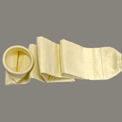 Un bon prix. Sac de tissu filtrant FMS antistatique perforé à l'aiguille pour le stockage de poussière industrielle en ligne