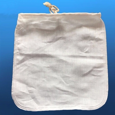 Un bon prix. Tissu filtrant de presse de coton de polyester, sac de lait d'écrou avec le cordon en ligne