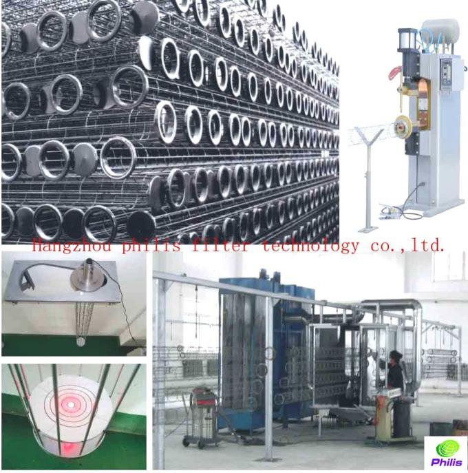 Stainless Steel Ss Filter Bag Cage for Dust Baghouse