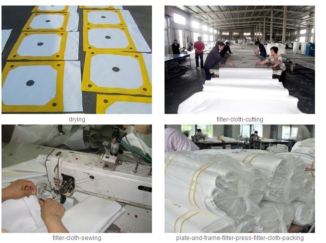 Tissu de filtre-presse de monofilament/multifilament de polypropylène