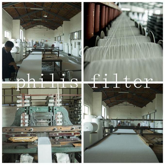 Bande de conveyeur pneumatique pour le tissu de glissière d'air de ciment de toile de polyester de tissu de glissière d'air d'usine de ciment